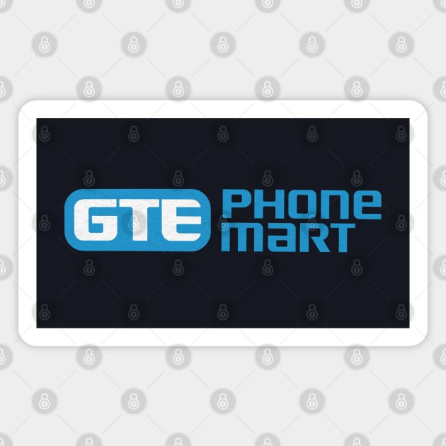 GTE Phone Mart Magnet by Turboglyde